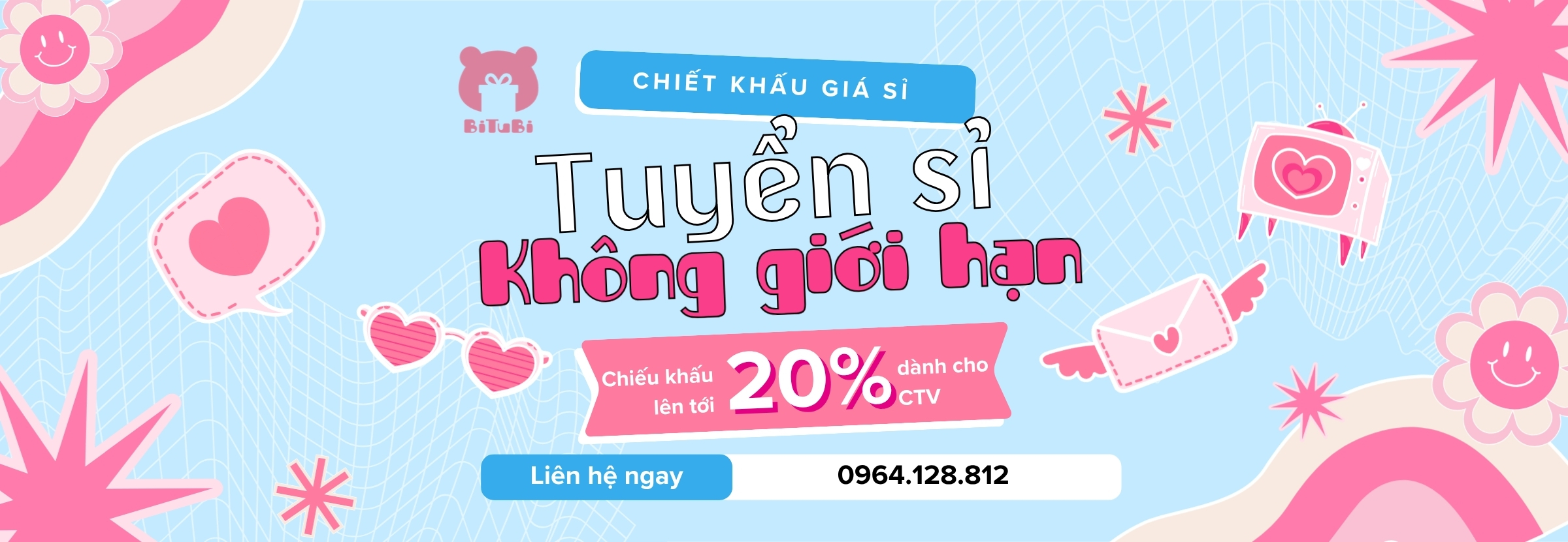 Banner BiTuBiShop - Thú bông & Quà tặng 4